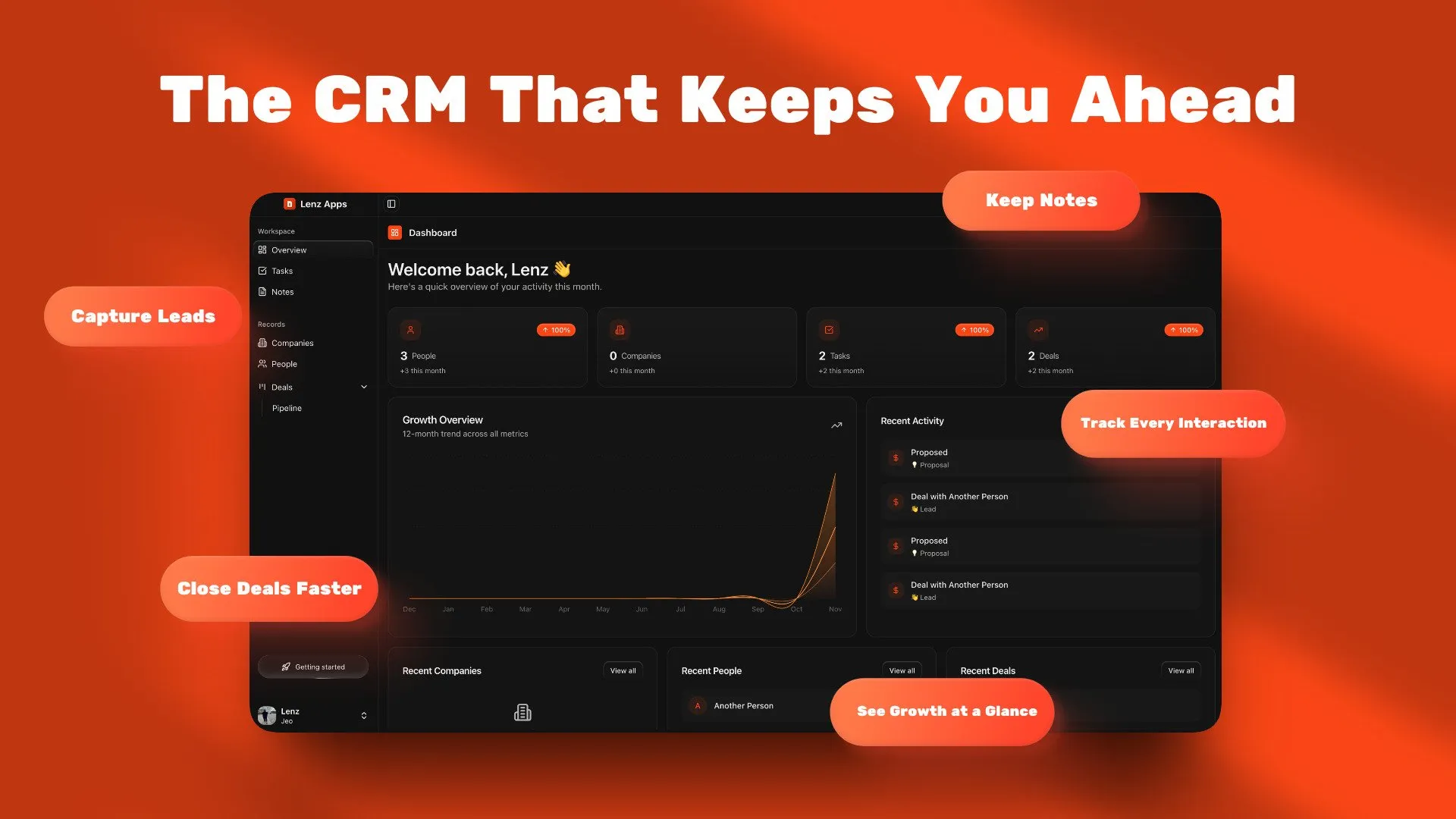 Whop CRM preview