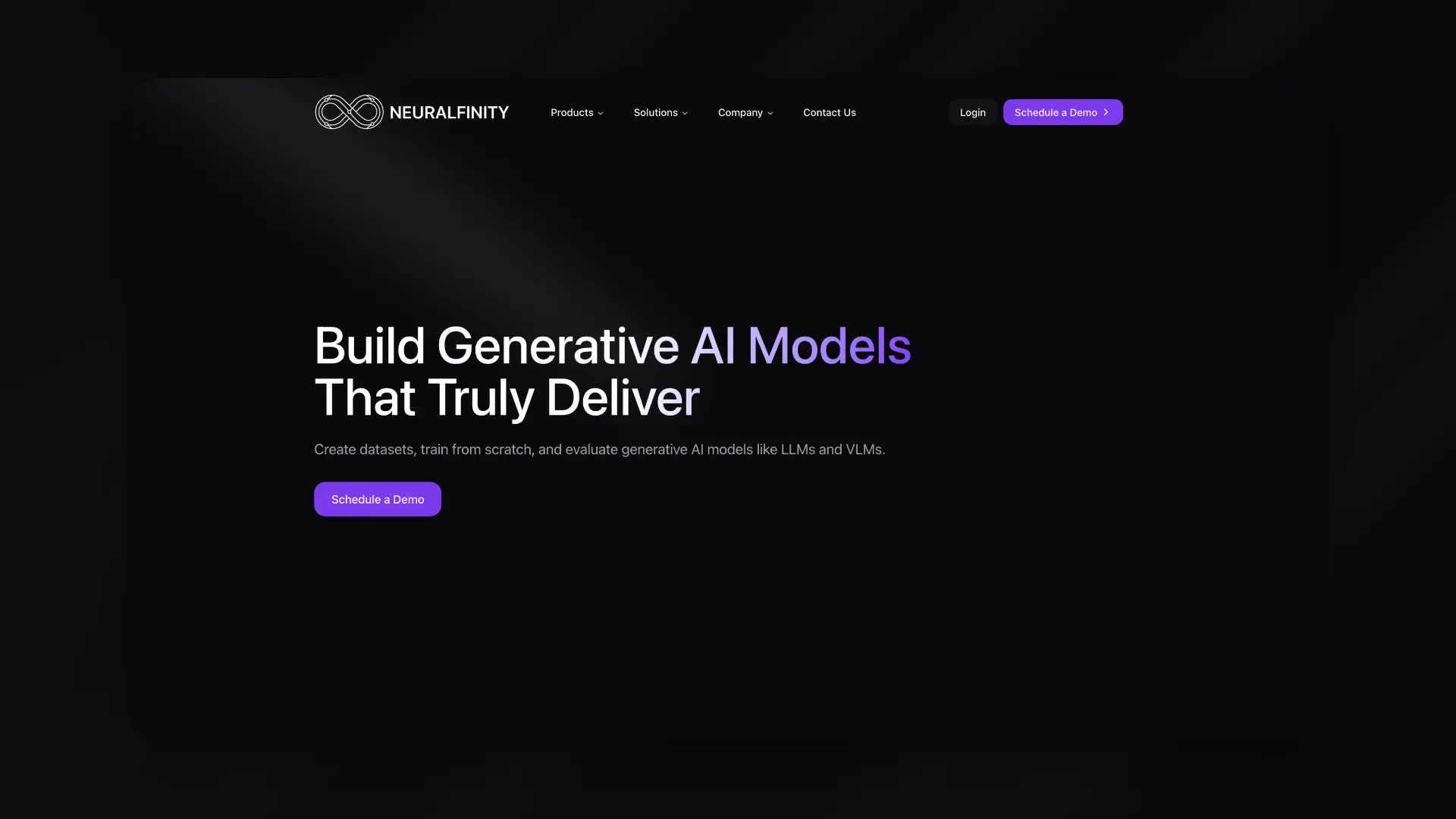 Neuralfinity preview